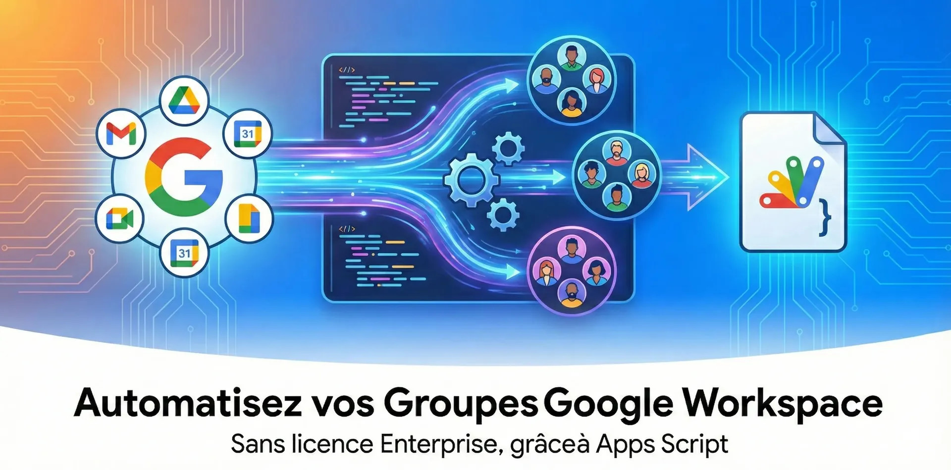 Automatiser les groupes dynamiques Google Workspace avec Apps Script